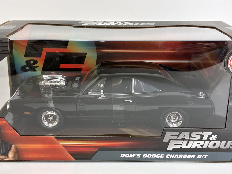 Fast and Furious Doms Dodge Charger R/T Black 1:24 Scale Jada 31942 35424