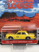 Thelma & Louise 1984 Dodge Diplomat Taxi 1:64 Scale Greenlight 44945F