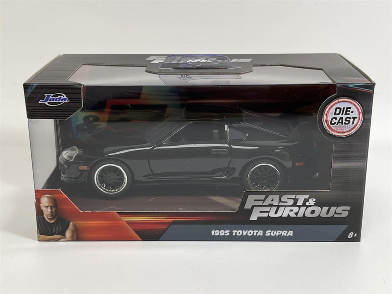 Fast & Furious Toyota Supra 1995 Black 1:32 Scale Jada 33381