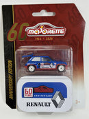 Renault 5 Blue 1:64 Scale Majorette 60 Years Anniversary Edition 212054102
