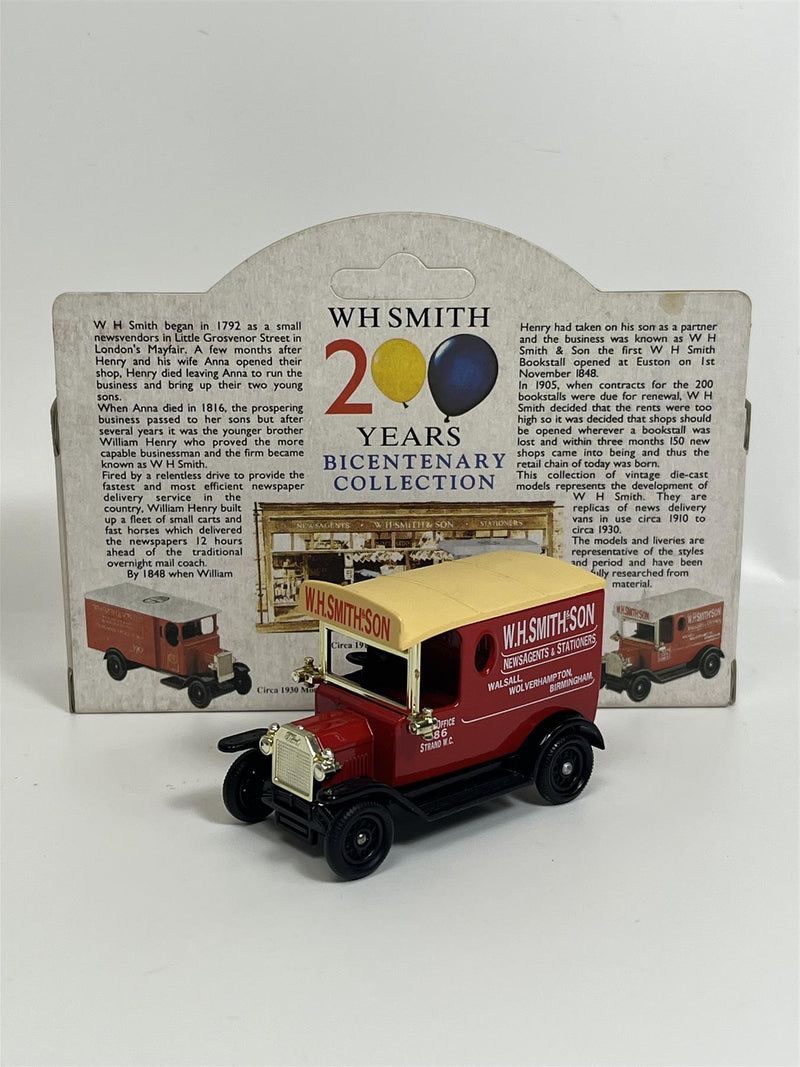 Model T Delivery Van WH Smith Bicentary Collection 20 Years Lledo WHS01D S2