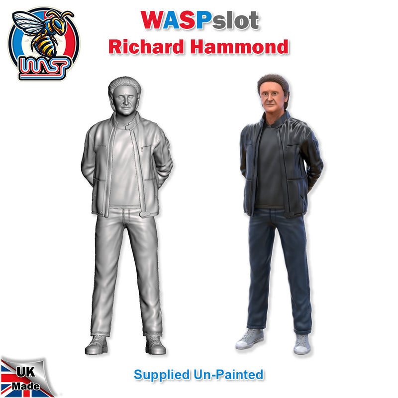 Richard Hammond Top Gear Unpainted Figure 1:24 Scale Wasp