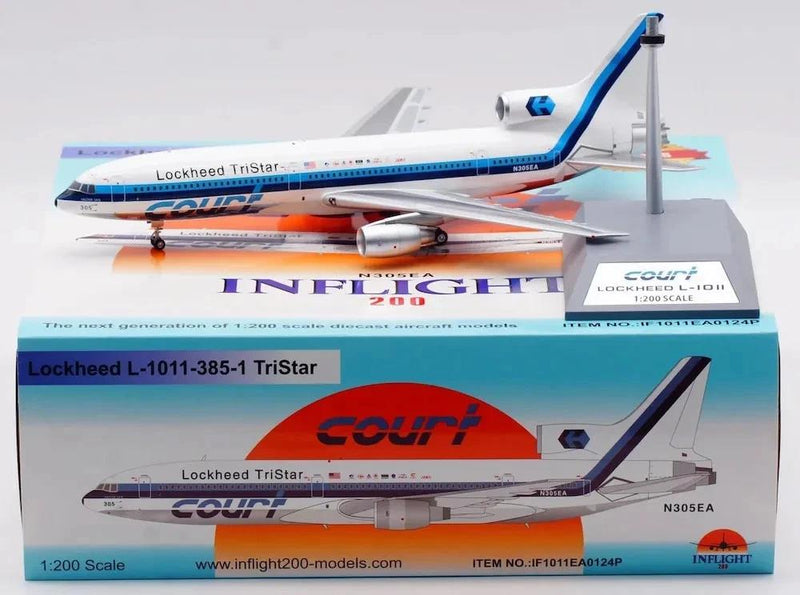 Lockheed Court Line Lockheed L-1011-385-1 Tristar 1 N305EA 1:200 Inflight200 IF1011EA0124P