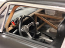 a close up of a car