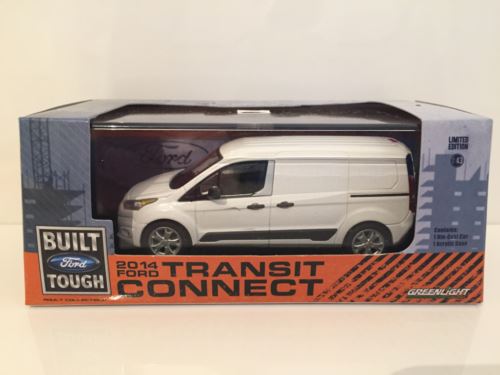Greenlight 86044 Ford Transit Connect 2014 (V408)  White 1:43 Scale