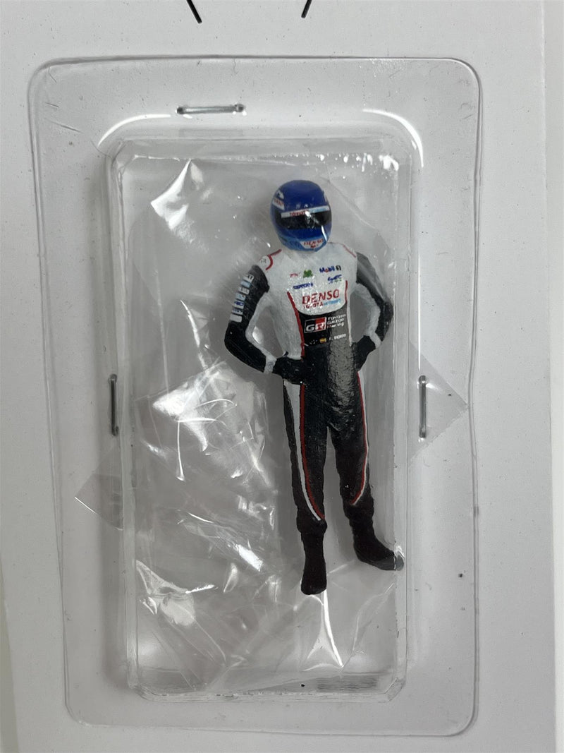 Fernando Alonso 2019 Toyota 24Hr Le Mans Winner Diecast Figure 1:43 Cartrix CTVD9