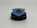 Lamborghini Sian FKP 37 Blu Aegir LHD 1:64 Scale Mini GT MGT00573L