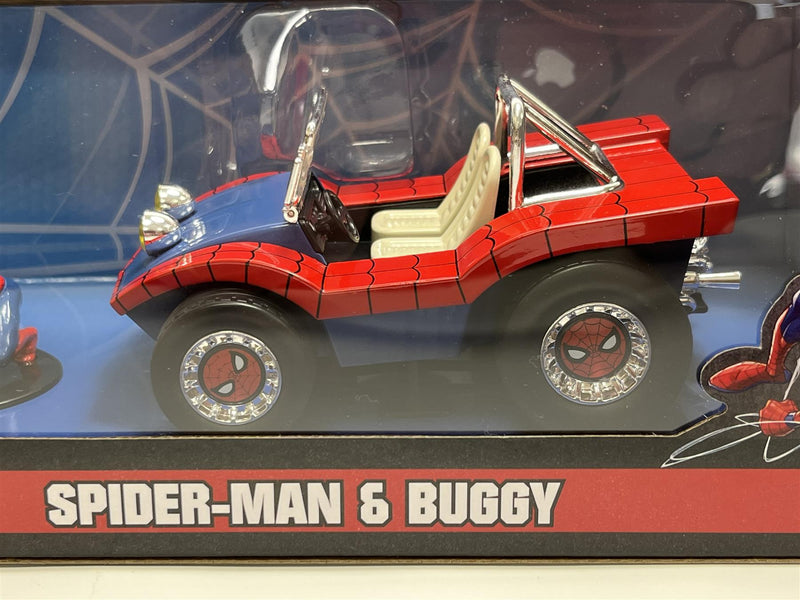 Marvel Spiderman Figure and Buggy 1:24 Scale Jada 33729 253225030