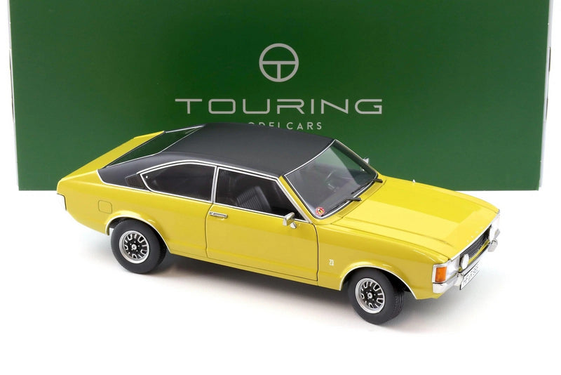Ford Granada Consul Coupe GT 2.3 Yellow 1:18 Scale Touring Modelcars 18080005