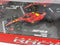 Ferrari Racing F1 4 Car Set Leclerc #16 Sainz #55 1:43 Scale Bburago 36848