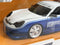 Porsche 911 GT3 RS 996 Hyperspec Blue White 2006 1:24 Scale Jada 35492