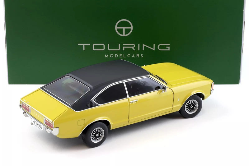 Ford Granada Consul Coupe GT 2.3 Yellow 1:18 Scale Touring Modelcars 18080005