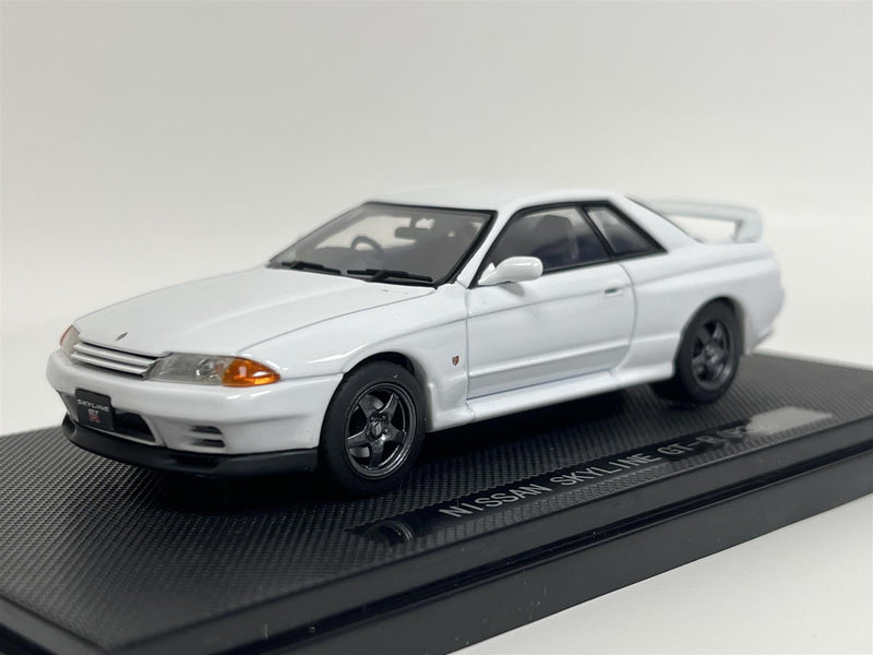 Nissan Skyline GTR R32 White 1:43 Scale Ebbro 760