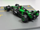 Formula 1 Stake Kick Team Set of 2 Cars Bottas and Guanyu C44 2024 1:64 Scale Spark Y417