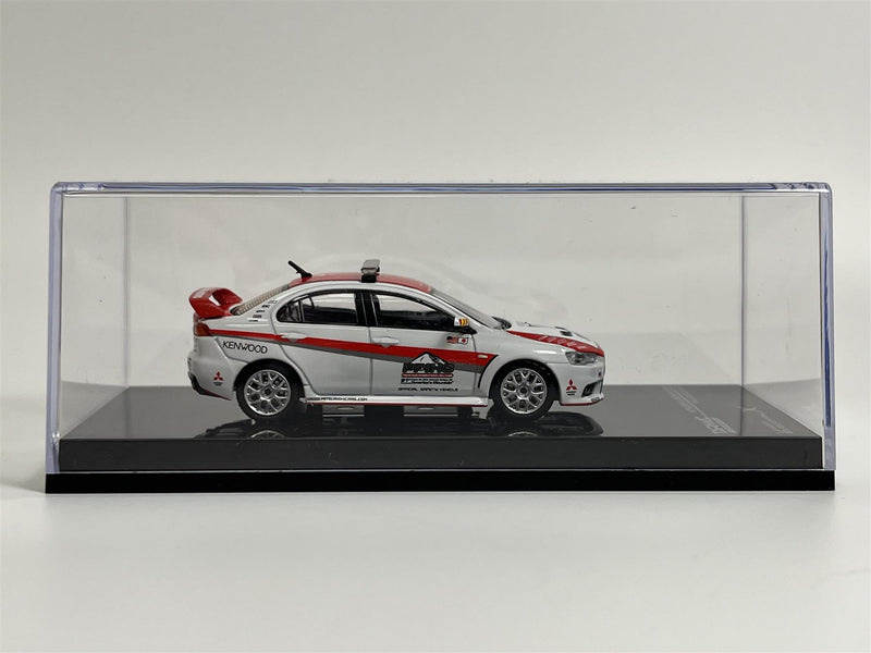 Mitsubishi Lancer Evolution X Pikes Peak Safety Car 1:64 Scale Tarmac Works
