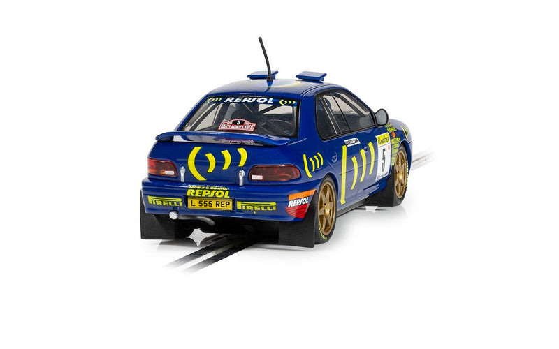 Subaru Impreza WRX 1995 Carlos Sainz Rally 1:32 Scale Scalextric C4555
