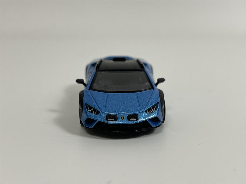 Lamborghini Huracan Sterrato Blue Aegir RHD 1:64 Scale Mini GT MGT00807R