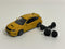 Subaru Impreza 2009 WRX STI Yellow RHD 1:64 Scale BM Creations 64B0220