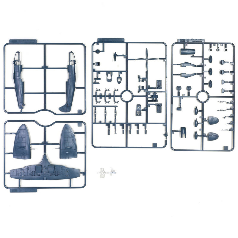 Spitfire MK IX RAF 1942 Plastic Model Kit 1:72 Scale Forces of Valor 873009A