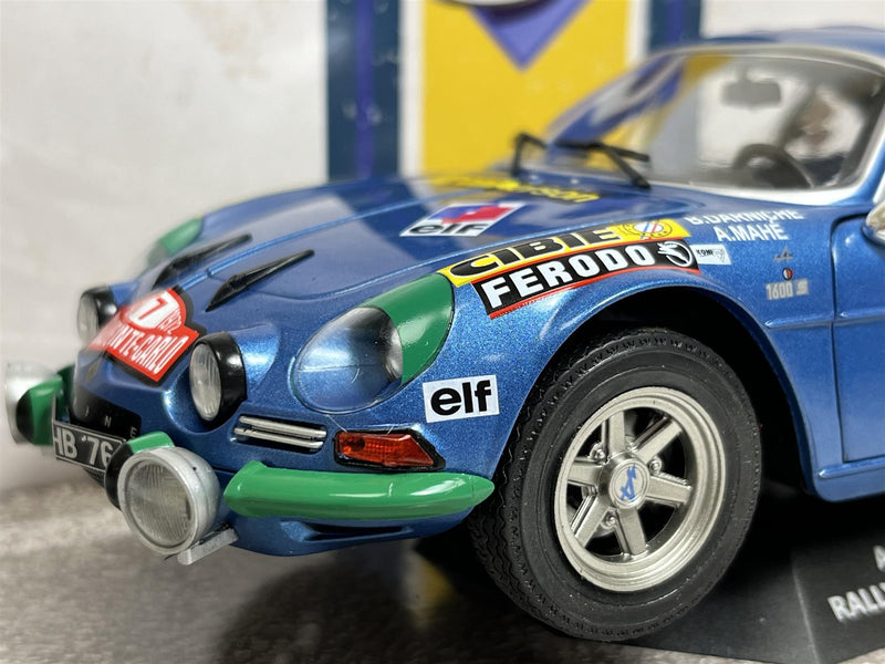 Alpine A110 1600S Rallye Montecarlo 1972 Darniche Mahe