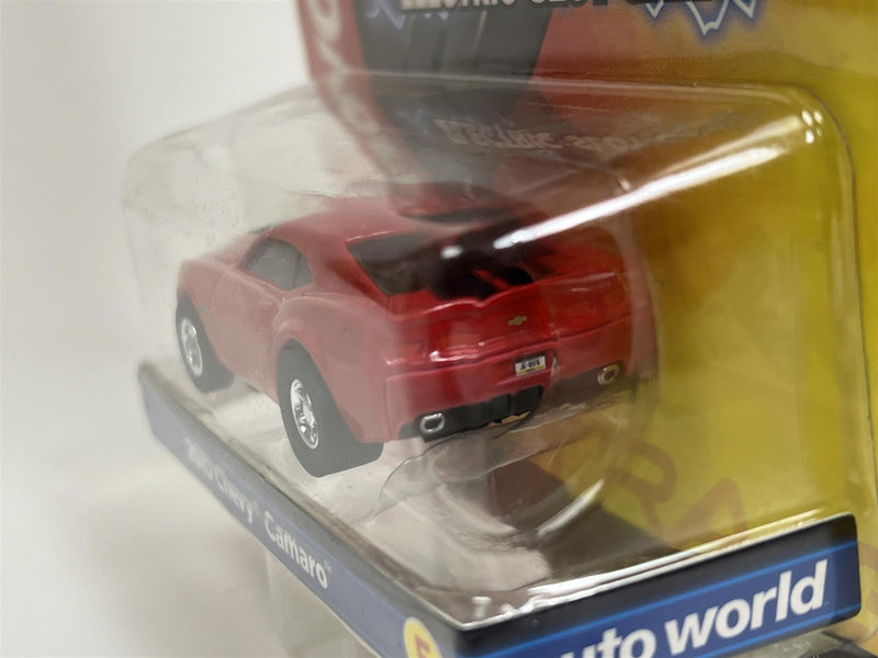 2010 Chevy Camaro Red HO Scale Slot Car X Traction Auto World SC373-5