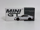 Nissan GT-R Nismo R35 2024 Brilliant White Pearl LHD 1:64 Mini GT MGT01045L
