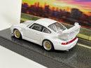 Porsche 911 GT2 White 1:64 Scale Tarmac Works Schuco T64S004WH
