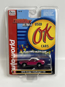 1970 Dodge Challenger T/A  Pink Thunderjet Ultra G HO Slot Car Auto World SC377-5