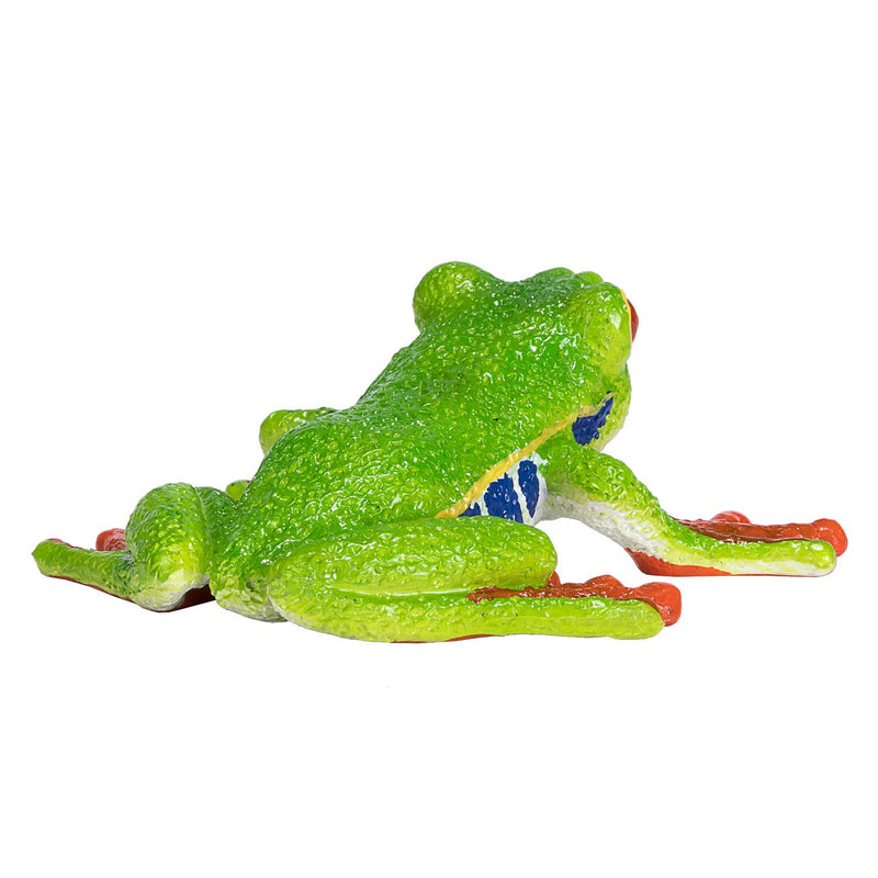 Red Eyed Tree Frog Wildlife Toy Figure 5 cm Length Approx Mojo Fun 387299