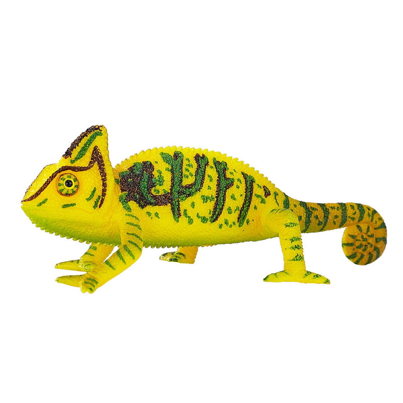 Chameleon Reptile Toy Figure 10.5 cm Length Approx Mojo Fun 387129