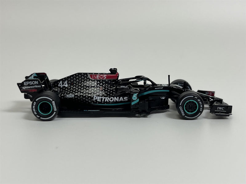 Lewis Hamilton Mercedes AMG F1 W11 EQ Performance British Grand Prix 2020 Winner 1:64 Tarmac T64GF036LH4