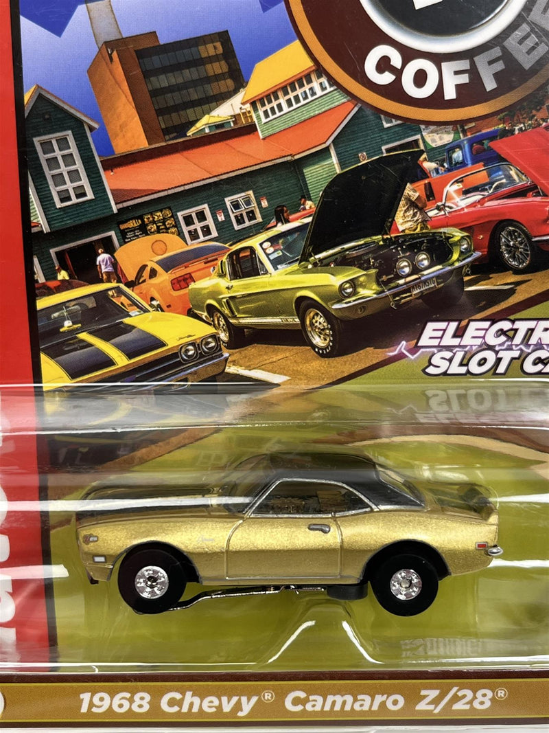 1968 Chevy Camaro Z/28 Gold Thunderjet Ultra G HO Slot Car Auto World SC379-5