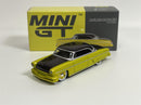 Lincoln Capri Hot Rod 1954 Lime Yellow LHD 1:64 Scale Mini GT MGT00794L