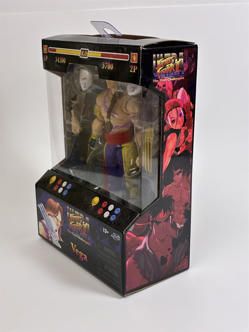 Ultra Street Fighter II The Final Challengers Vega 6 Inch Figure Jada 35172
