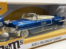 M&M's Blue Figure and 1956 Cadillac Eldorado 1:24 Scale Jada 33726 253255067