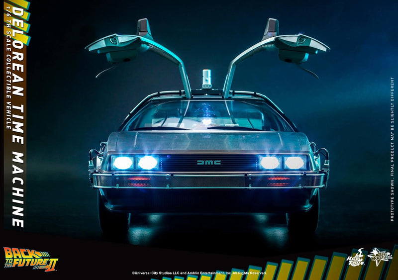 Back To The Future DeLorean Time Machine 1:6 Scale Hot Toys 910430