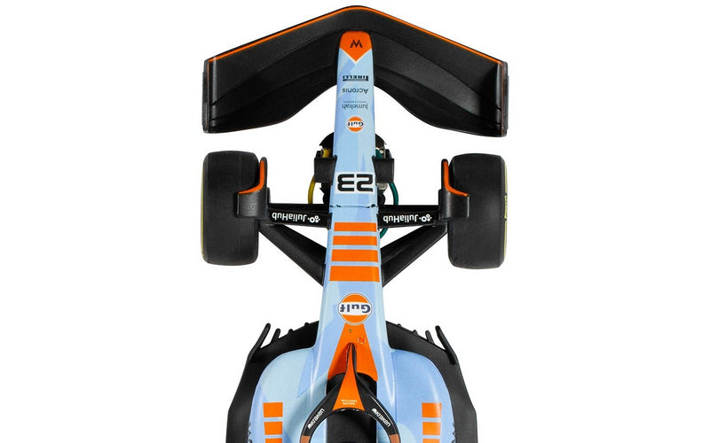 Williams FW45 Alex Albon Gulf Edition Single Seater 1:32 Scalextric C4559