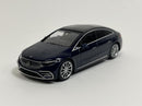 Mercedes-Benz EQS 580 4MATIC Blue Metallic RHD 1:64 Scale Mini GT MGT00559R