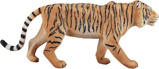Bengal Tiger Wildlife Toy Figure 14.5 cm Length Approx Mojo Fun 387003