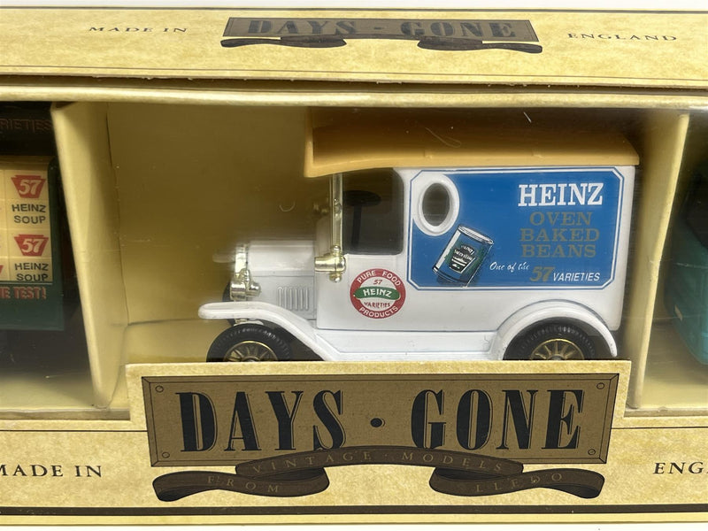 Set of 3 Heinz Beans Vans Days Gone Lledo HB01DGD B4