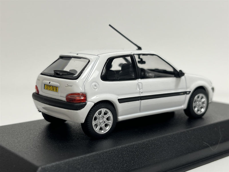 Citroen Saxo VTS 2000 White 1:43 Scale Norev 155159