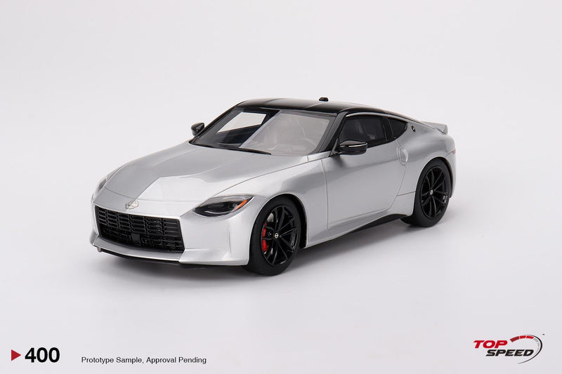 Nissan Z Performance 2023 Brilliant Silver LHD 1:18 Scale TSM TS0400