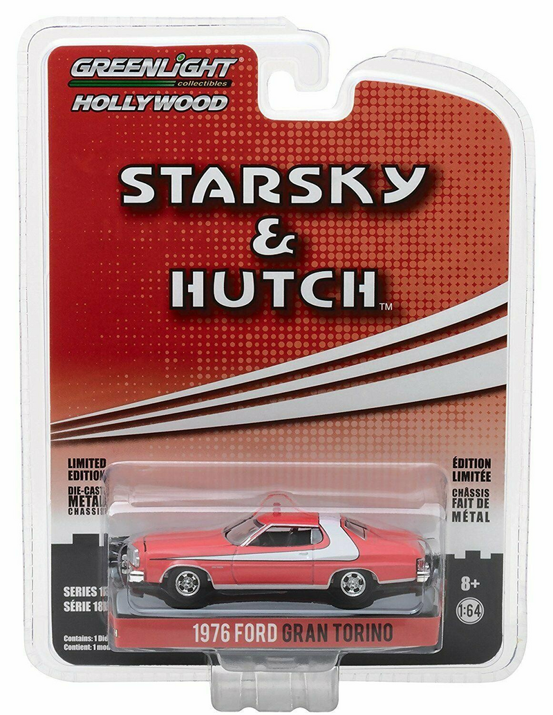 Starsky and Hutch 1976 Ford Gran Torino 1:64 Scale Greenlight