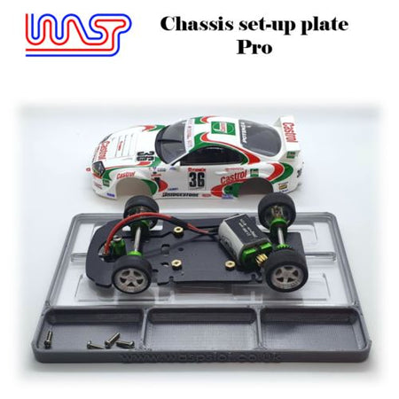 Slot Car Chassis Set up Plate PRO 1:32 Scale New WASP