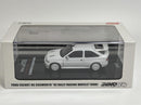 Ford Escort RS Cosworth White RHD With OZ Rally Racing Wheels 1:64 Inno IN64FERSWHIRHDOZ