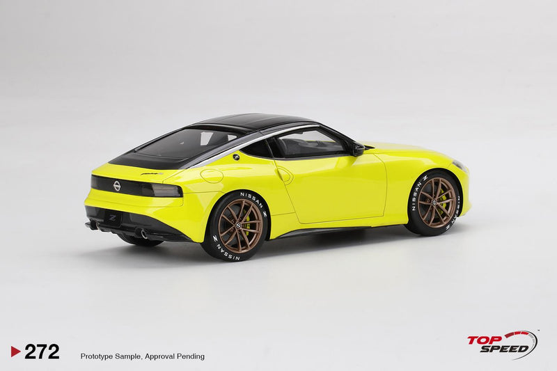 Nissan Z Proto Yellow 1:18 Scale TSM TS0272
