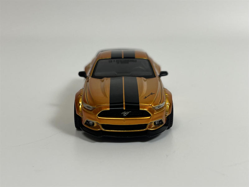 LB Works Ford Mustang LB Gold LHD 1:64 Scale Mini GT MGT00847L