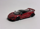 McLaren 720S LB Works Gem Red RHD 1:64 Scale Mini GT MGT00828R