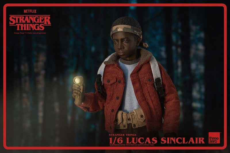 Lucas Sinclair Stranger Things Collectible Figure 1:6 Scale ThreeZero 3Z03180W0