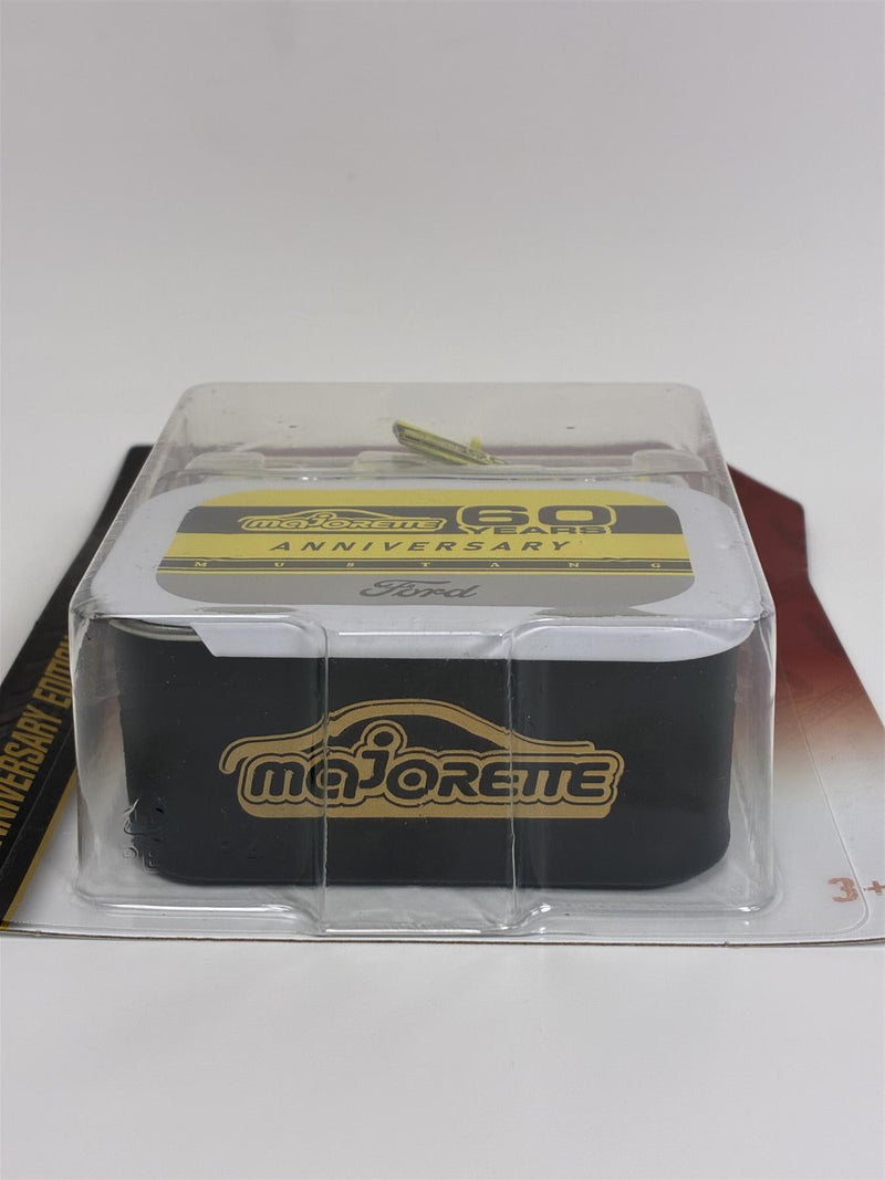 Ford Mustang Yellow 1:64 Scale Majorette 60 Years Anniversary Edition 212054102